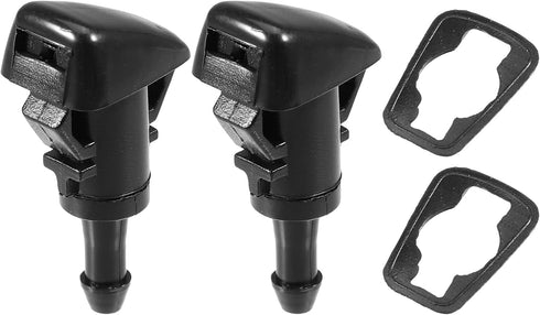 ACROPIX Front Car Windshield Washer Nozzle Wiper Spray Jet Fit for Dodge Charger - Pack of 4 Black......