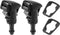 ACROPIX Front Car Windshield Washer Nozzle Wiper Spray Jet Fit for Dodge Charger - Pack of 4 Black......