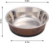 Cat Bowls Cat Dishes Pet Bowl Anti Slip Stainless Steel Cat Food Bowls Unbreakable,Thickened Cat Feeder Suitable for Indoor Small Pets Rubber Base...