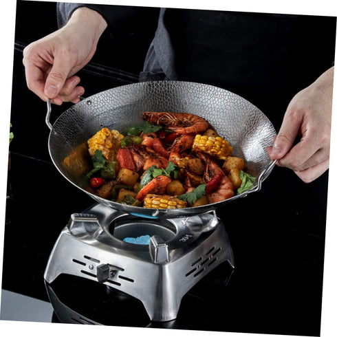 Ciieeo Seafood Pot Nonstick Grill Pan Gas Stove Shabu Pot Cooking Pan Non- Stick Paella Pan Carbon Camping Cookware Kitchen Cookware Japanese-styl...