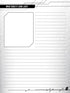 Renegade Game Studios Power Rangers Roleplaying Game Expanded Character Sheet Journal, Customize and Develop Characters...