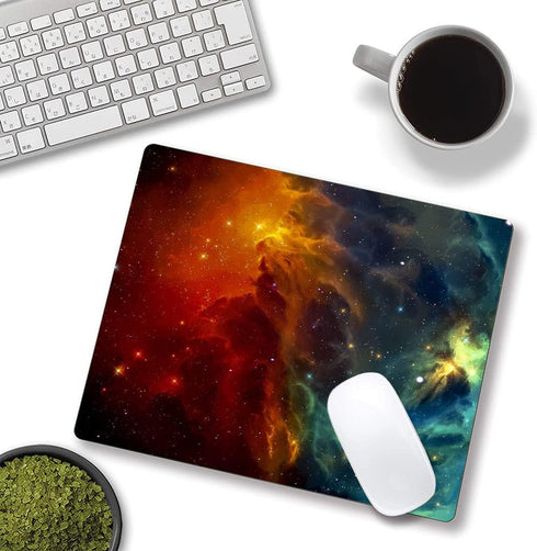 Mouse Pad, Galaxy Mouse Pad, Square Waterproof Mouse Pad Non-Slip Rubber Base MousePads for Office Laptop, 9.5"x7.9"x0.12" Inch(Cool Galaxy)...