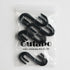 Gutapo 24 Pack Black S Shaped Hooks Small Hanging Hangers for Bathroom Bedroom Office Kitchen Garden...