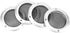4pcs 2inch Car Speaker Grill,Speaker Grill Covers,Audio Speaker Grille Protective Decorative Audio Speaker Mesh Grille ABS Plastic Frame with Meta...