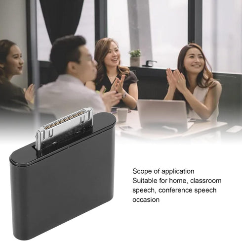 30 Pin Bluetooth Adapter Receiver, Bluetooth Transmitter Plug and Play & Automatic Compatible with iOS Pod and Other 30 Pin Dock Speakers (Black)...