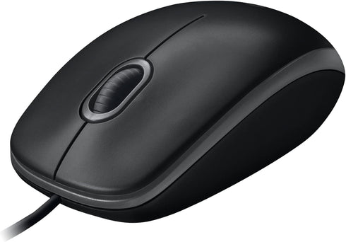 Logitech M100 Corded Mouse – Wired USB Mouse for Computers and Laptops, for Right or Left Hand Use, Black...
