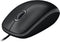 Logitech M100 Corded Mouse – Wired USB Mouse for Computers and Laptops, for Right or Left Hand Use, Black...