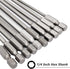10pcs 100mm Magnetic Flat Slotted Phillips Cross Head Screwdriver Bit Sets 1/4 Inch Hex Shank S2 Steel Screw Driver Drive Drill Bits for Electric ...