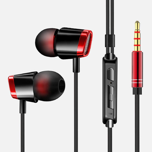 YNR 3 Pairs Wired Earbuds with Microphone & Volume Control, in Ear Earphones, Noise Islating High Definition, for 3.5mm Jack iPhone iPad iPod Sams...
