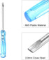 uxcell Mini Slotted Screwdriver, 2.0mm Flat Head 65mm Length for Small Appliances Repair, 10 Pcs...