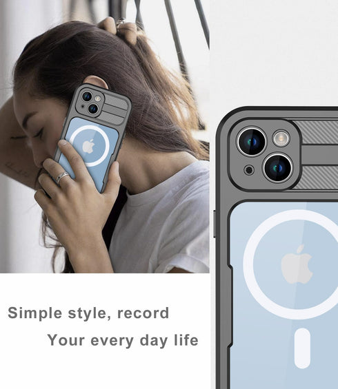 Design for iPhone 15 Case Waterproof 6.1‘’, Full Body Protective Shockproof Dustproof Phone Case for iPhone 15 - with Screen Protector (Black)...