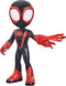 Spidey and His Amazing Friends Supersized Miles Morales: Spider-Man 9-inch Action Figure, Marvel Preschool Super Hero Toy, Kids Ages 3 and Up...