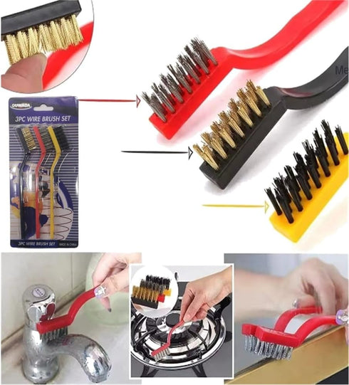 Cleaning Brush Home Kitchen Clean Wire Brush for Gas Stove Smoke Machine, Gap Cleaning Brush, Hard Bristle Crevice Cleaner Brush, Crevice Cleaning...