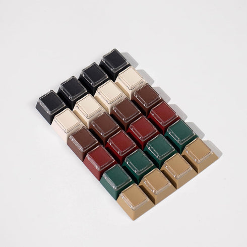 Gliging Cherry Profile PBT Keycaps Blue 1U R4 Keycap for MX switches Mechanical Keyboard (24pcs)...