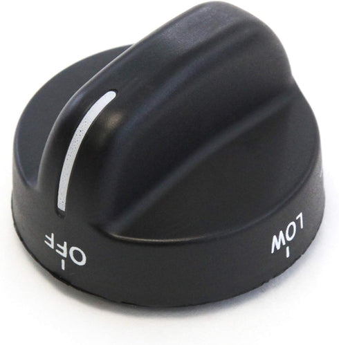 Red Hound Range Top Surface Burner Knob Black Replaces 8273103 Compatible with Whirlpool Maytag Amana Roper Select Models as Noted in The Listing