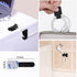 311Pcs Cable Management Organizer Kit 4 Cable Sleeve Split,53Cable Clips 12Cord Clips Holder,22 Cable Ties, 20 Adhesive Wall Cable Tie, 200Fasten ...