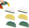 6 Pack Silicone Sink Squeegee, Mirror Cleaner Kitchen Sink Cleaner for Home Kitchen Countertop Car Window and Bathroom Mirror Squeegee...