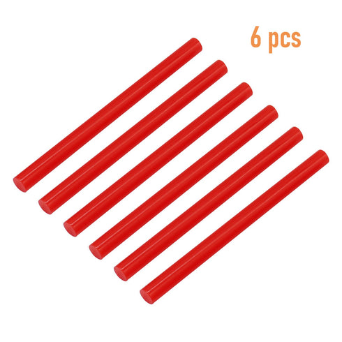 6 PCS Mini Hot Glue Sticks 0.27" Dia. x 3.94" Long Hot Melt Glue Gun Sticks All Purpose Adhesive for Multi-Temp Hot Glue Gun Glue DIY Work? Dark r...
