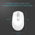 ONE-UP Wireless Mouse, 2.4G Silent Mouse, Computer Mouse with USB Nano Receiver for Laptop, Chromebook, PC, Mac, Windows and School Work (White)...