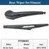 Rear Wiper Arm Blade Set Replacement for Ford Focus 2012-2018 Hatchback SE ST RS, Rear Windshield Wiper Arm Blade Set for Back Windshield Window, ...