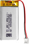 EEMB Lithium Polymer Battery 3.7V 340mAh 502040 Lipo Rechargeable Battery Pack with Wire JST Connector for Speaker and Wireless Device- Confirm De...