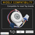 Lifetime WR60X10307 Evaporator Fan Motor by Seentech - Exact fit for GE, Hotpoint Refrigerator - Replace Part Number WR60X10074, AP3191003,197D4492G001, 914169
