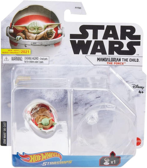 Mandolorian The Child Hot Wheels Star Wars Starship...