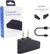 Bluetooth 5.3 Adapter for Wireless/Wired Headphones, 2 in 1 Airplane Bluetooth Adapter with 3.5mm Aux Jack Compatible with Airplane/Home TV/Gym/Bo...