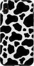iPhone XS Max Case, Fun Black and White Cow Phone Case - Cow Print Phone Case...