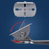 WiTi Stainless Steel Corner and Pole Mount Bracket for Surveillance Camera, Extension Arm Holder for CCTV IP WiFi Battery Cameras, Security Survei...