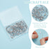UNICRAFTALE 80pcs 4 Styles Beading Hoop Earrings Stainless Steel Hollow Hoop Earrings Finding Mixed Shapes Hoop Pendant Component for DIY Earrings...