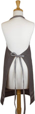 DII French Stripe, Kitchen Collection, Chef Apron, Chambray Gray...