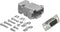 CompuCablePlusUSA.com Best DB9 Female Solder Cup Connector Plastic Hood DIY kit Includes DB9 Connector, Plastic Hood, and Screws. A DB9 Female Sol...