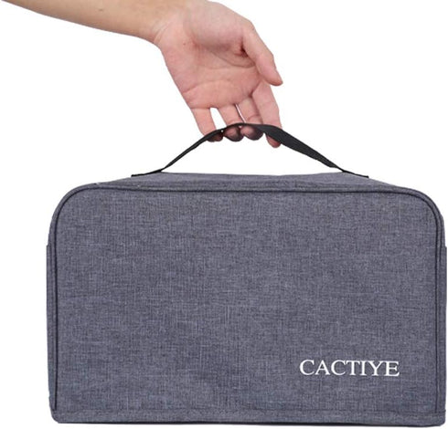 toaster Dust Cover with Pockets Compatible with Cuisinart 2 Slice Toaster, Can Hold Jam Spreader Knife & Toaster Tongs, Dust and Fingerprint Prote...