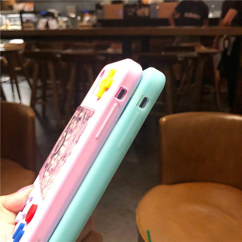 UnnFiko Squishy 3D Cartoon Game Case Compatible with iPhone 11 Pro, Creative Liquid Stars Funny Play Case Soft Rubber Protective Cover for Girls W...