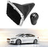 Gear Stick Shift Knob?5 Speed Gear Stick Shift Knob and Gaiter Boot Cover for MK2 2004 to 2008,Artificial Leather and Plastic,Black...