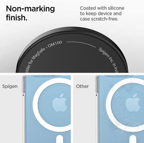 Spigen O-Mag Ring (Upgraded) (MagFit) Magnetic Phone Holder Grip (Popsocket) Designed for MagSafe Compatible with iPhone 15 Pro Max, 15 Pro, 15 Pl...