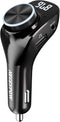 NECESPOW Bluetooth 5.0 FM Transmitter for Car, Dual USB Charger with 3.5MM AUX Cable, Handsfree Call MP3 Music Player...
