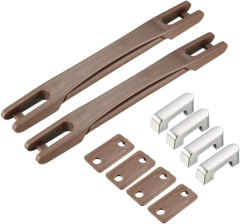 uxcell Luggage Handle, 220mm Long Strap Grip Replacement for Suitcase Case Brown 2Pcs...