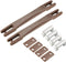 uxcell Luggage Handle, 220mm Long Strap Grip Replacement for Suitcase Case Brown 2Pcs...
