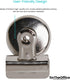1InTheOffice Magnetic Clips 1.5 Inch - Heavy Duty Refrigerator Magnetic Clips - 1.3" (3), Clip Magnets...
