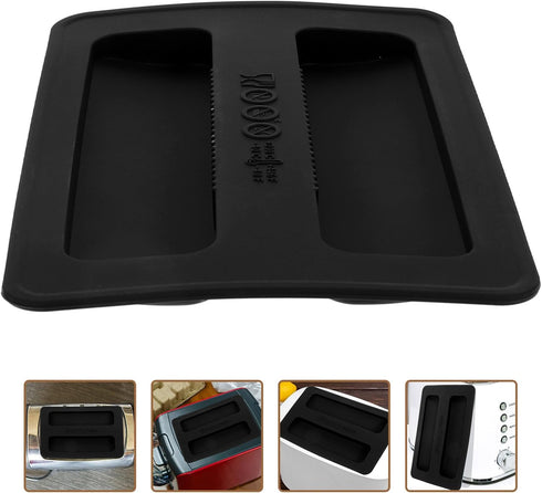 Luxshiny 2 Slice Toaster Cover Silicone Bread Maker Cover Lid Toaster Machine Cover Appliance Cover Toaster Dust Cover And Fingerprint Protection ...