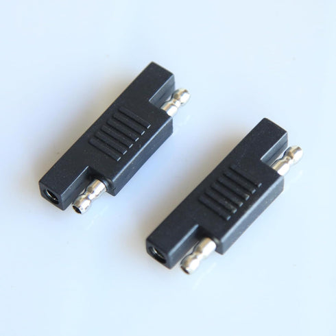 KATBO SAE Connector SAE to SAE Quick Connect and Disconnect Polarity Reverse Cable Plug Adapter for Solar Panel Battery Power Charger (2 PCS)...