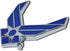 Elektroplate Officially Licensed Premium United States Air Force Wings Blue All Metal Emblem for Cars, Trucks, and All Auto | Universal Fit at 3.0...