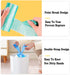 100 Count 4 Gallon Trash Bags, Small Colorful Garbage Bags with Handle for Home Office Bathroom Trash Can...
