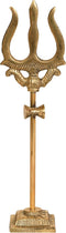 Shiva's Trident - Brass Statue...