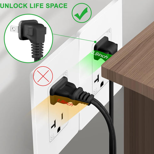 30ft Weather Resistant Power Adapter for Blink Mini 2,Blink Outdoor 4 (4th Gen)(3rd Gen)/Mini,No Need Charger Head,IP67 Waterproof Flat Power Cabl...