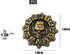 8pcs 37mm Screw Back Buttons for Leather Skull Screw Back Coin Screw Back Buttons Leather Craft Ornament Leather Decoration for Wallets Belts Vest...