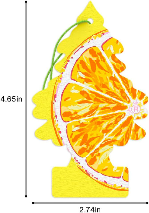 LITTLE TREES Air Fresheners Car Air Freshener. Hanging Tree Provides Long Lasting Scent for Auto or Home. Sliced, 24 Air Fresheners...
