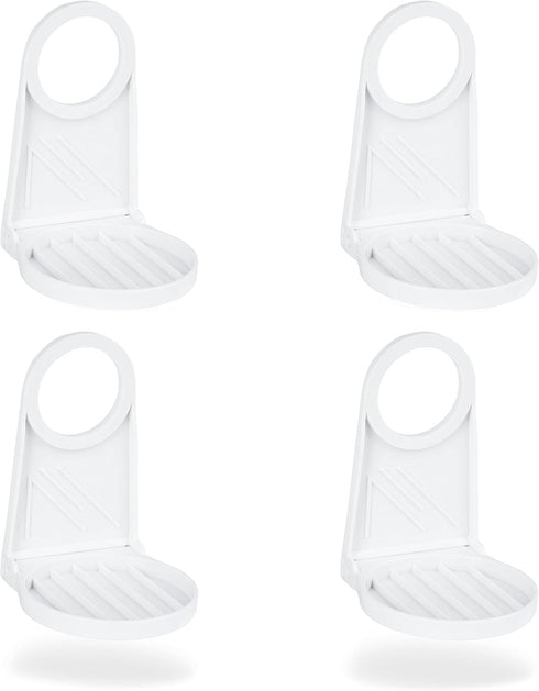 Atlas Cup - Laundry Detergent Drip Catcher, Detergent Cup Holder, Universal Fit, White - Pack of 4...
